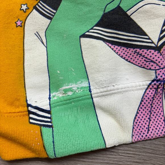 Rare OMOCAT Mushroom Cyclops Girl Sweatshirt Size Medium Limited Edition - Picture 9 of 10